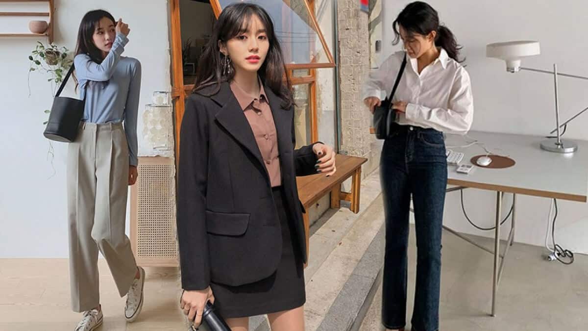 Cách phối đồ công sở thanh lịch