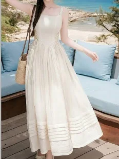 Đầm linen mùa hè